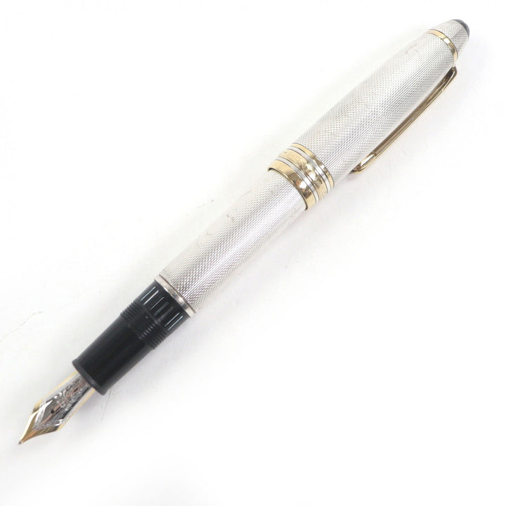 Very Good MONTBLANC fountain pen Solitaire 146 Silver SV925 mens