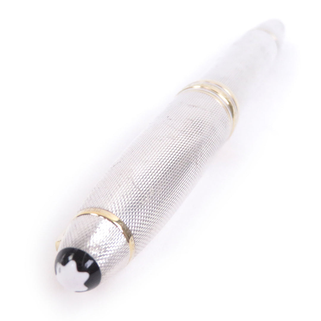 Very Good MONTBLANC fountain pen Solitaire 146 Silver SV925 mens
