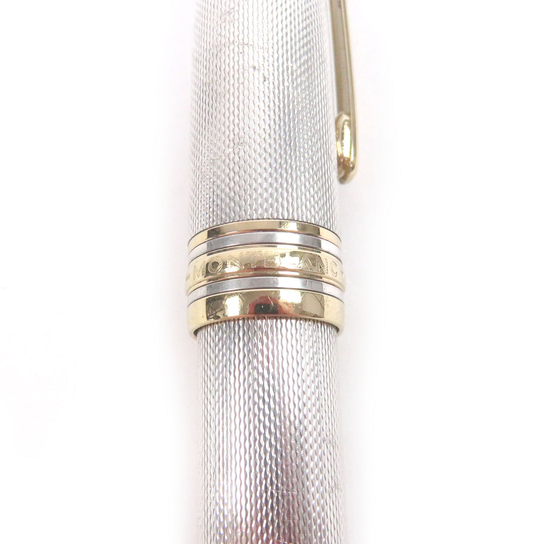 Very Good MONTBLANC fountain pen Solitaire 146 Silver SV925 mens