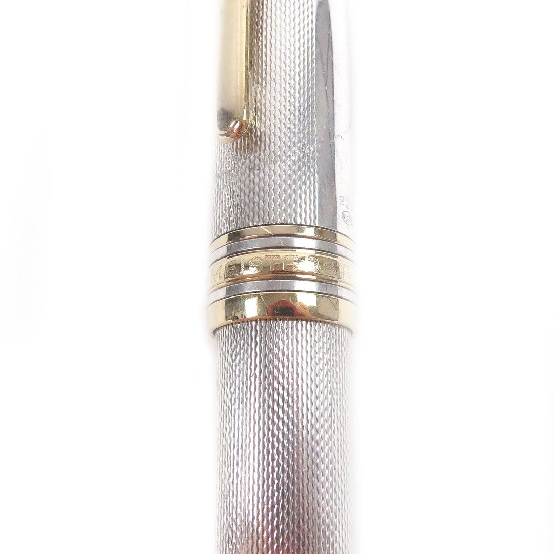 Very Good MONTBLANC fountain pen Solitaire 146 Silver SV925 mens
