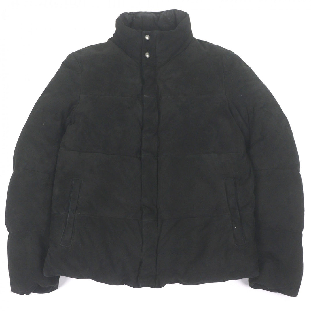 Very Good EMMETI Down jacket Double-zip logo button stand collar black