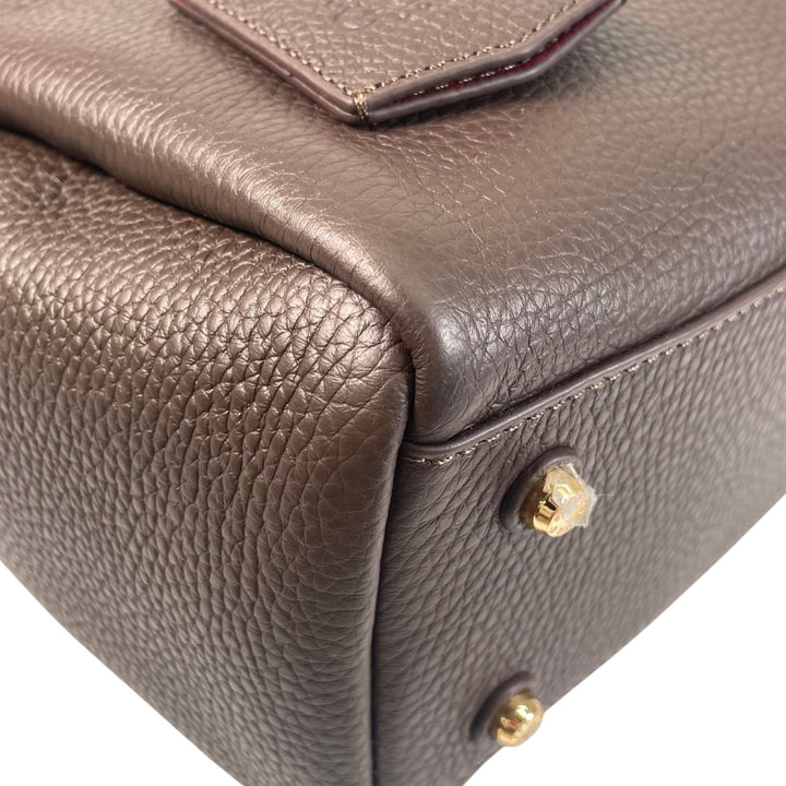 Pristine COCOCELUX GOLD Shoulder Bag Popular model Hercules 2WAY Women 205DA0383
