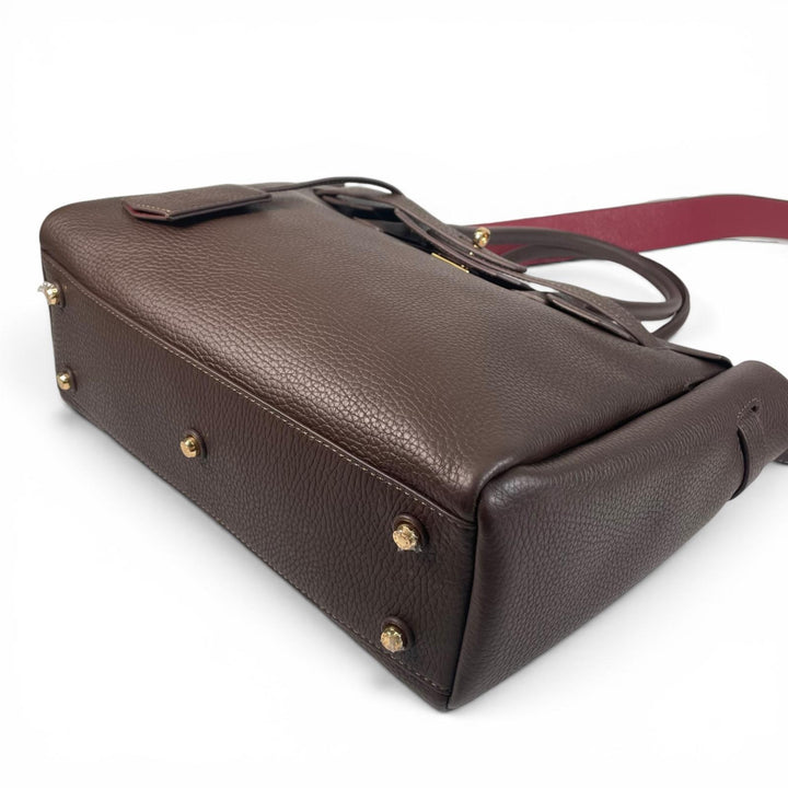 Pristine COCOCELUX GOLD Shoulder Bag Popular model Hercules 2WAY Women 205DA0383