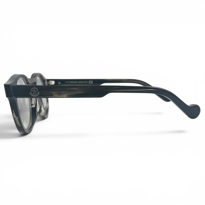 Pristine MONCLER Glasses Asian fit Boston style black mens ML5051-F