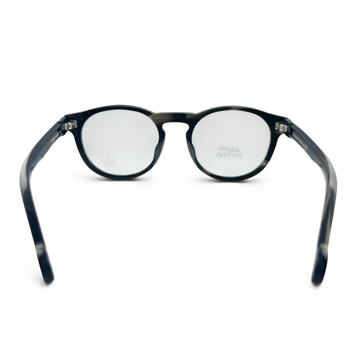 Pristine MONCLER Glasses Asian fit Boston style black mens ML5051-F