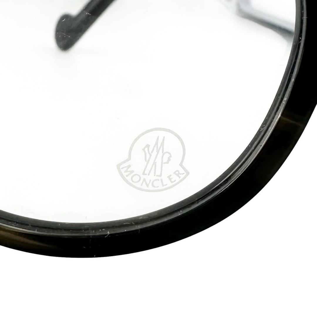 Pristine MONCLER Glasses Asian fit Boston style black mens ML5051-F