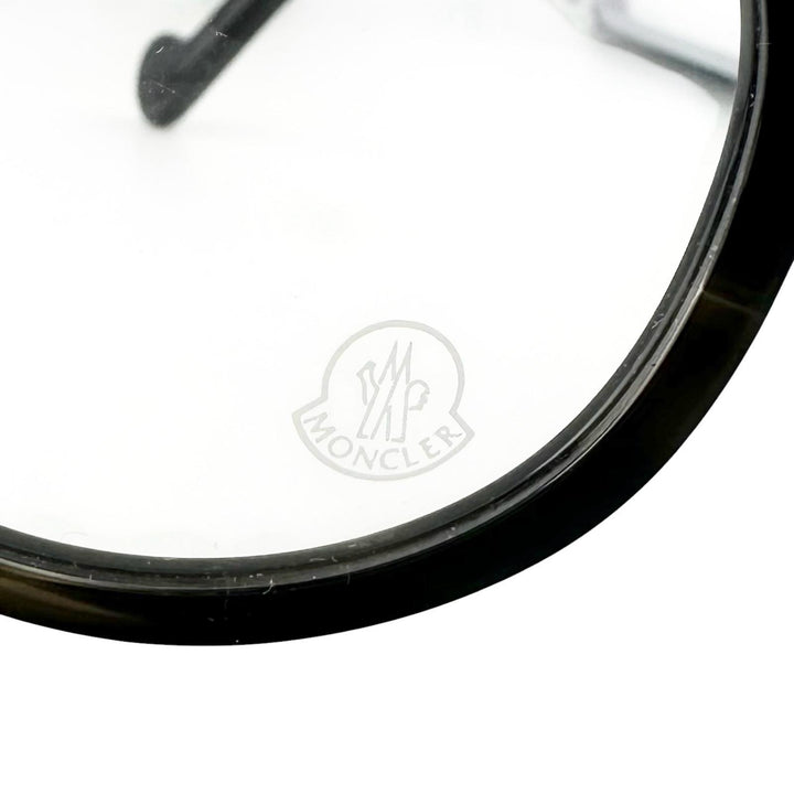 Pristine MONCLER Glasses Asian fit Boston style black mens ML5051-F