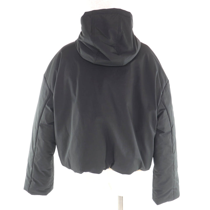 Pristine GUCCI Jacket Reversible GG canvas padding black polyester 44 789823