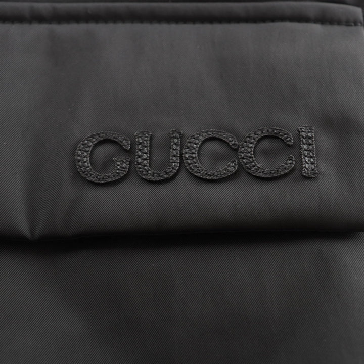 Pristine GUCCI Jacket Reversible GG canvas padding black polyester 44 789823