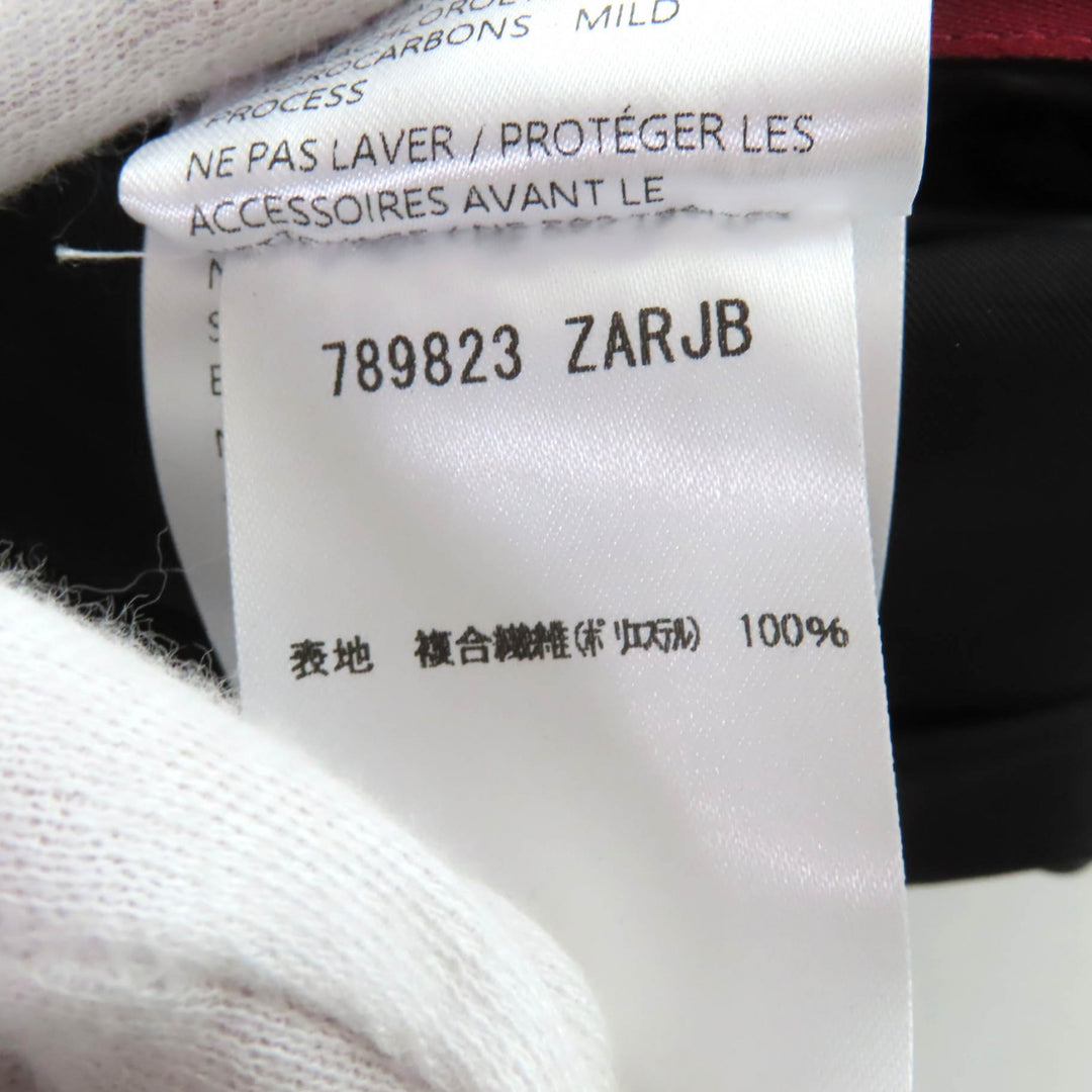 Pristine GUCCI Jacket Reversible GG canvas padding black polyester 44 789823