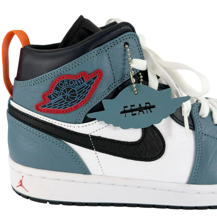 Pristine NIKE AIR JORDAN MID SE Fearless APLA FACETASM white mens 27.5cm CU2802