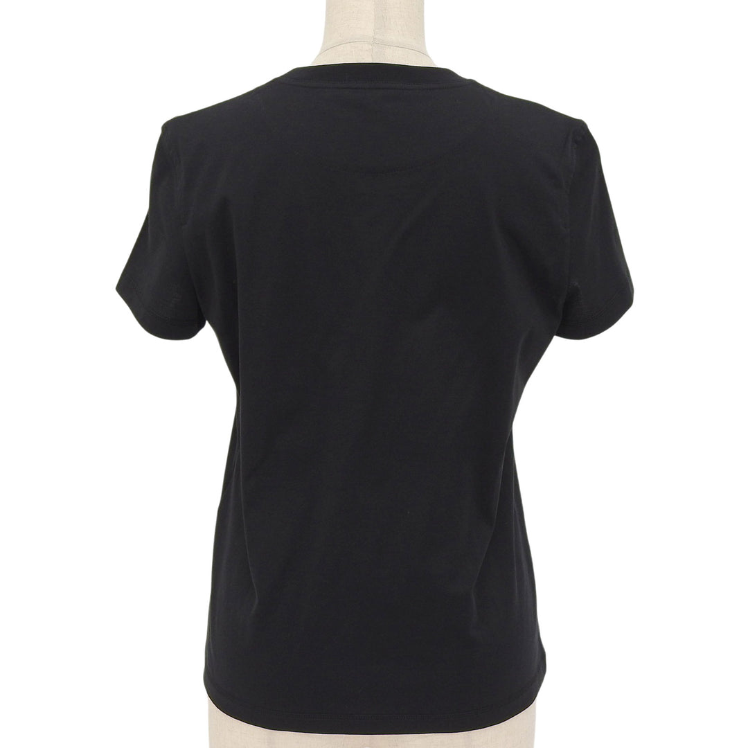 Pristine HERMES Short sleeve T-shirt Cartouche Mall cotton Women 36 4H4643DA
