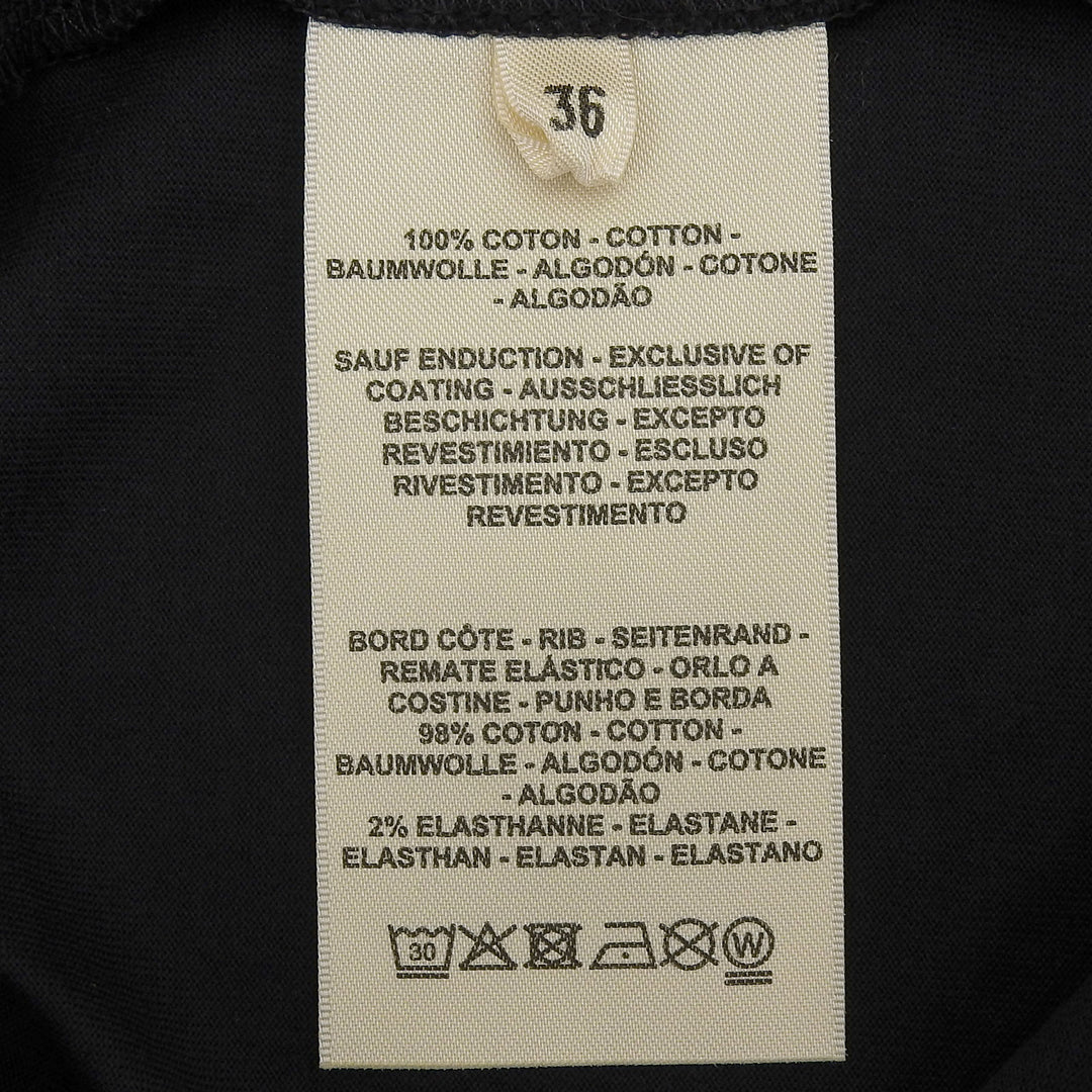 Pristine HERMES Short sleeve T-shirt Cartouche Mall cotton Women 36 4H4643DA