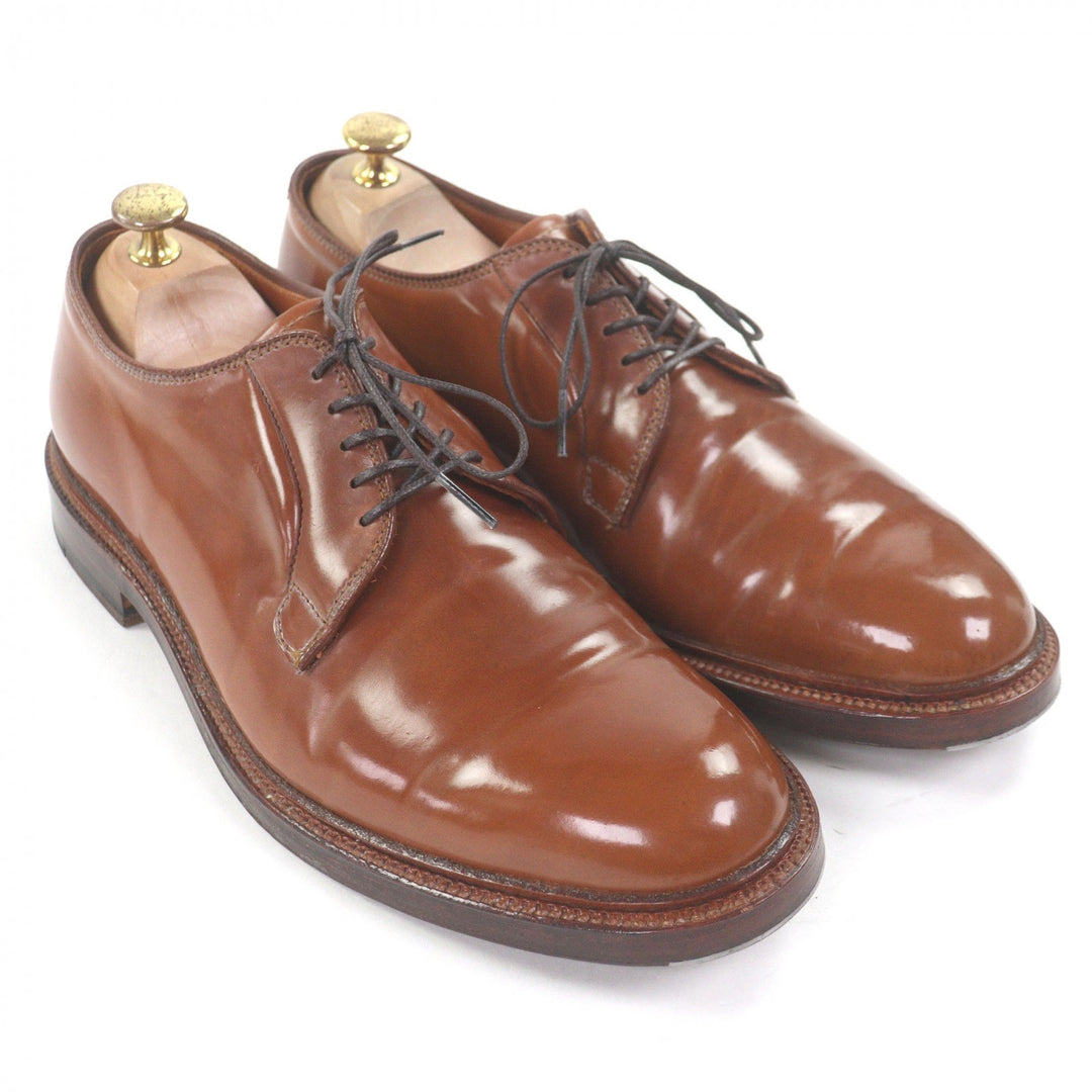 Great ALDEN Dress shoes Valley Last Brown whiskey cordovan Leather mens 8.5 9905