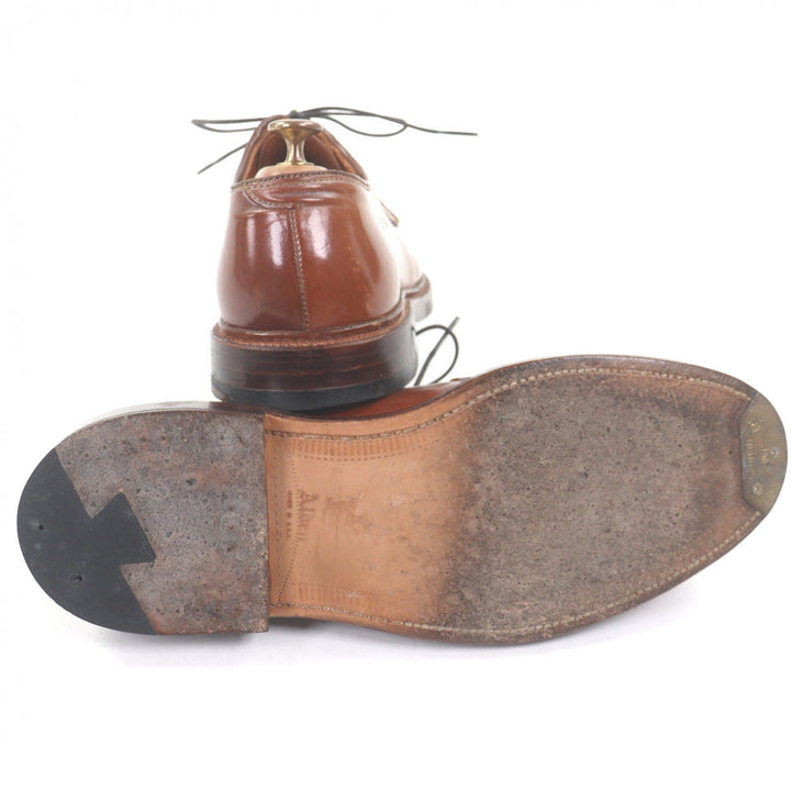 Great ALDEN Dress shoes Valley Last Brown whiskey cordovan Leather mens 8.5 9905