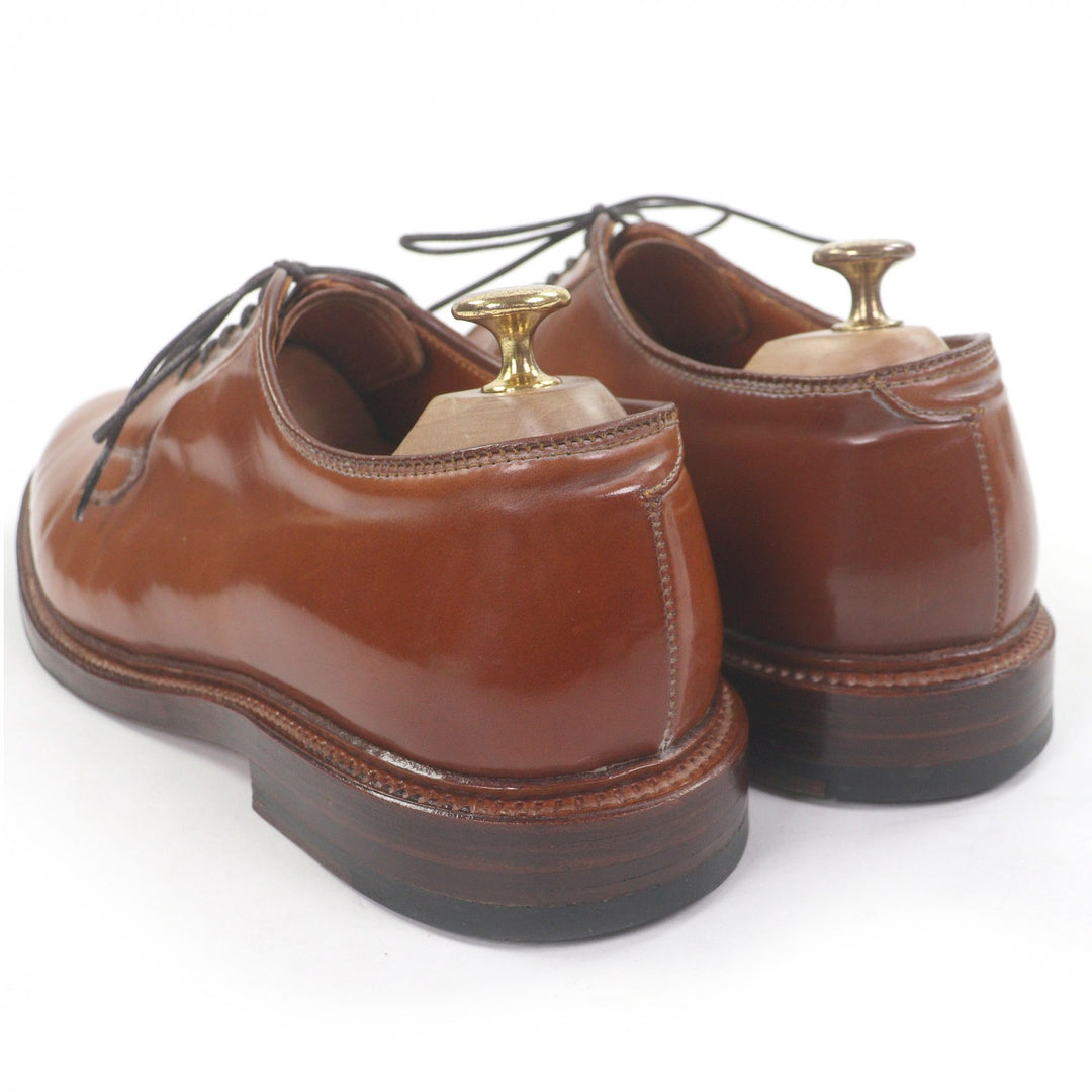 Great ALDEN Dress shoes Valley Last Brown whiskey cordovan Leather mens 8.5 9905