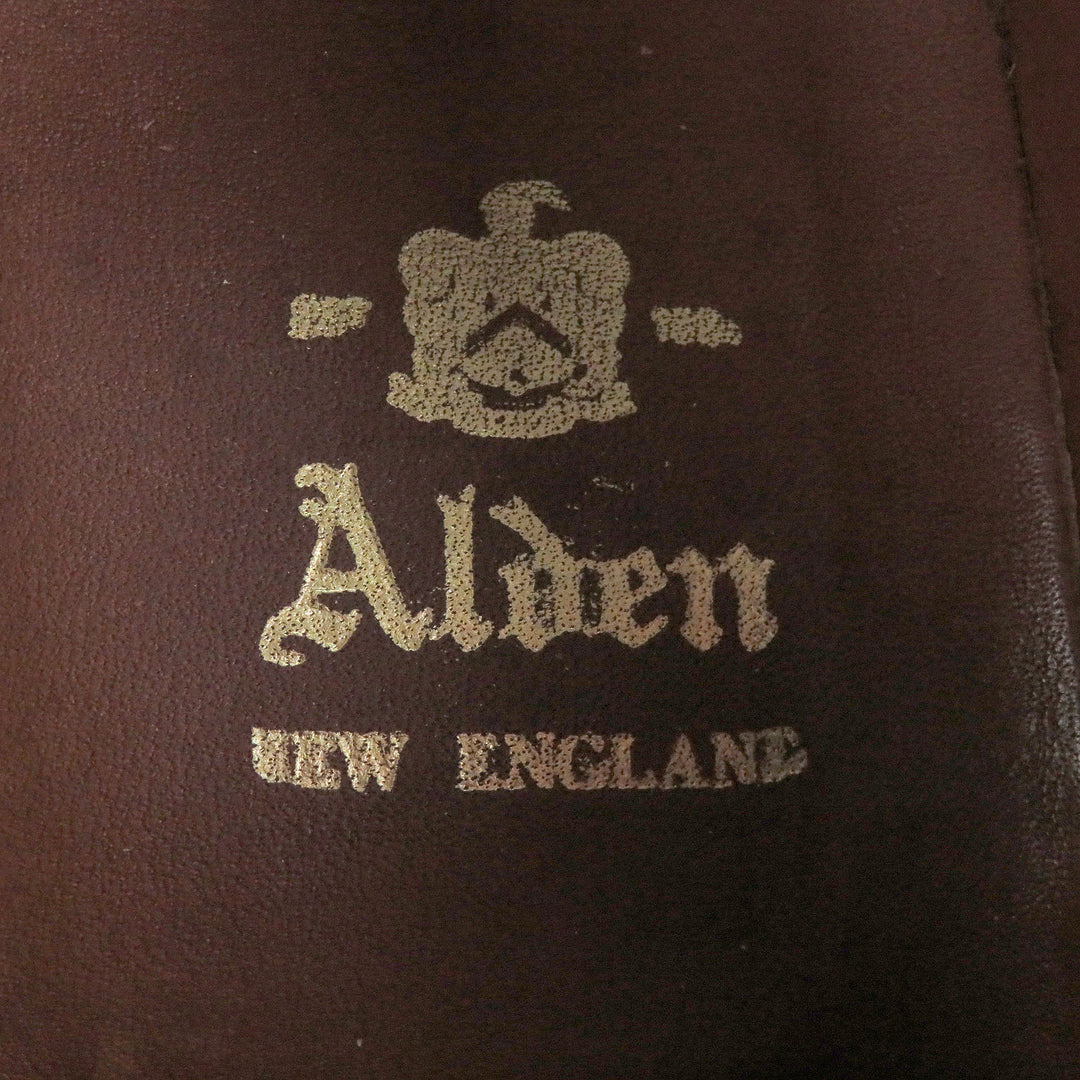Great ALDEN Dress shoes Valley Last Brown whiskey cordovan Leather mens 8.5 9905