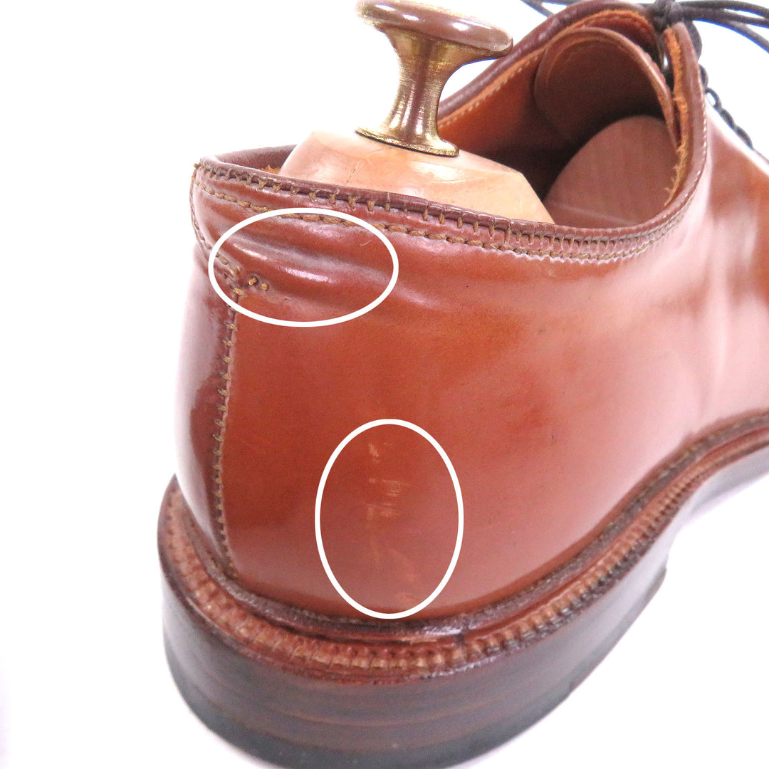 Great ALDEN Dress shoes Valley Last Brown whiskey cordovan Leather mens 8.5 9905