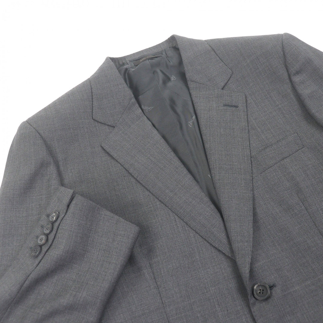 Excellent Brioni suit SIGNATURE Super150s Single gray wool mens 50