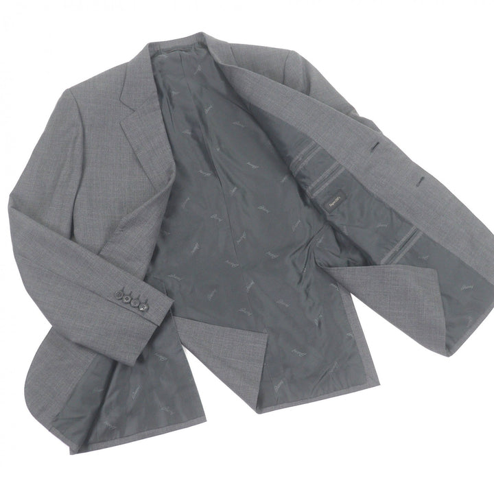 Excellent Brioni suit SIGNATURE Super150s Single gray wool mens 50