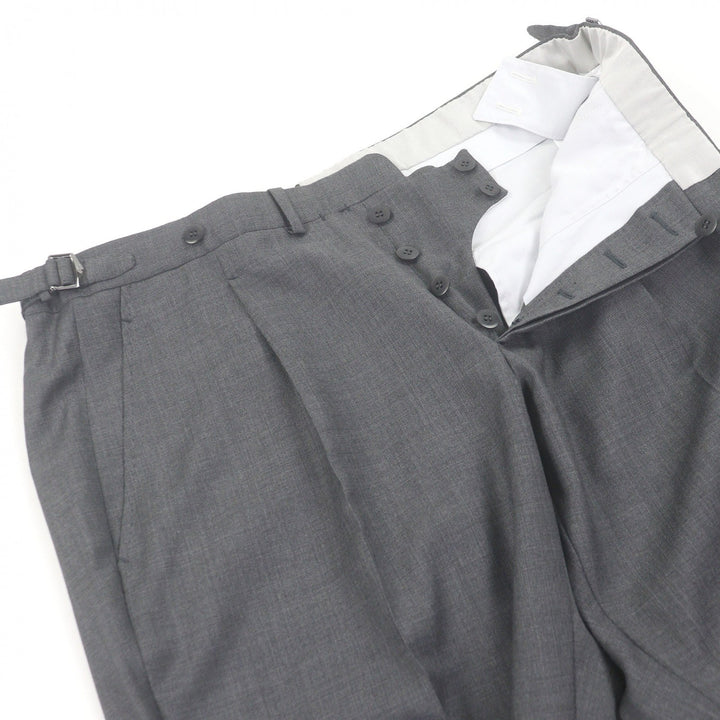 Excellent Brioni suit SIGNATURE Super150s Single gray wool mens 50