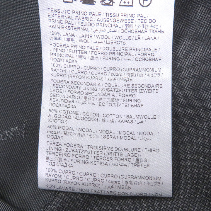 Excellent Brioni suit SIGNATURE Super150s Single gray wool mens 50