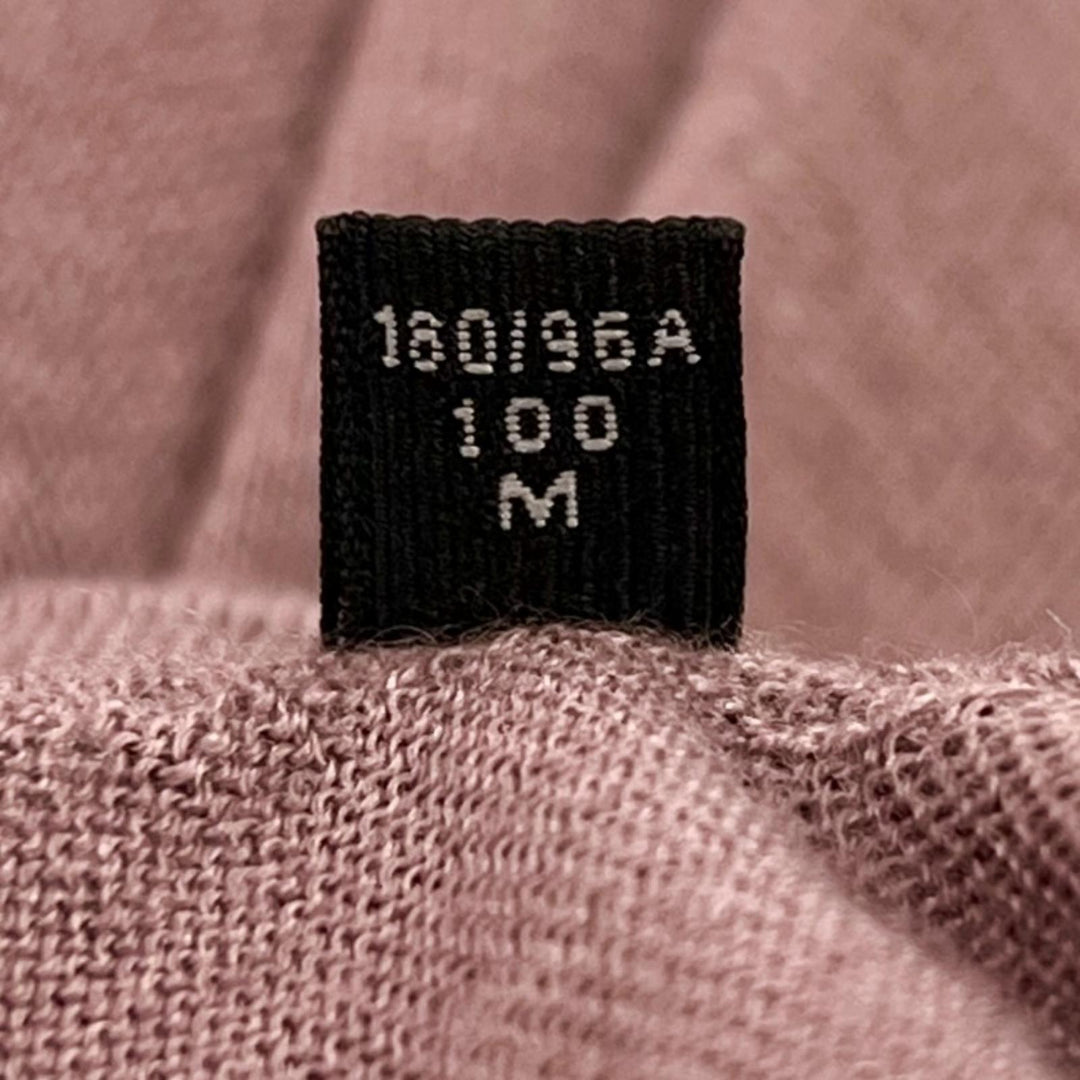 Excellent Ermenegildo Zegna knit High-gauge turtleneck shirt cashmere 50
