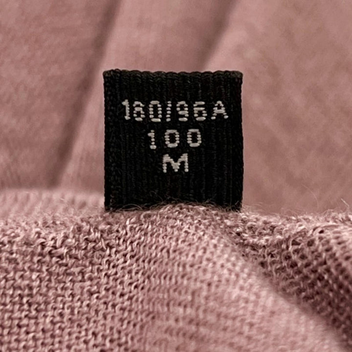 Excellent Ermenegildo Zegna knit High-gauge turtleneck shirt cashmere 50