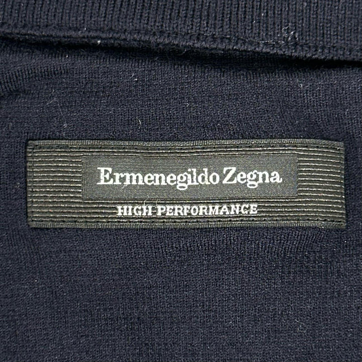 Excellent Ermenegildo Zegna Pants High performance leather accents, pleated Navy