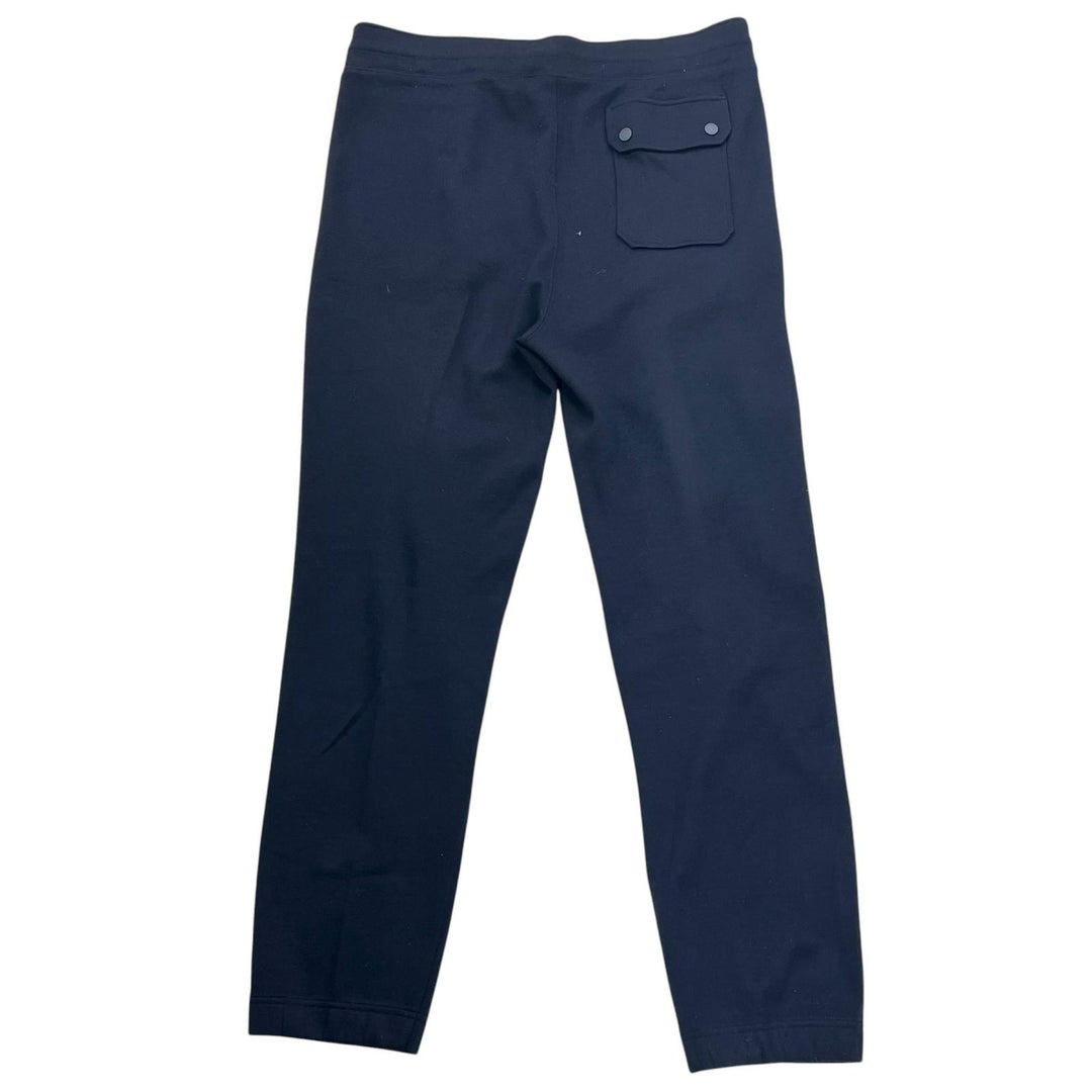Excellent Ermenegildo Zegna Pants High performance leather accents, pleated Navy