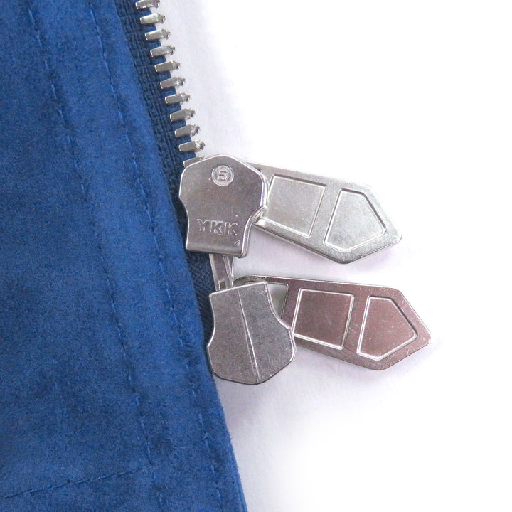 Great HERMES leather jacket COMMANDE PARTICULIERE Custom-made H logo zip