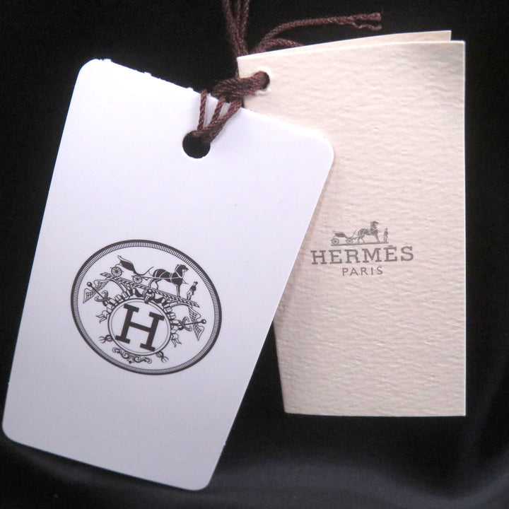 Great HERMES leather jacket COMMANDE PARTICULIERE Custom-made H logo zip