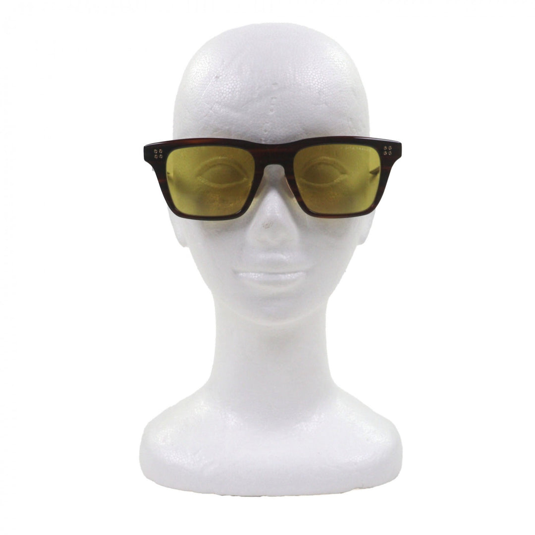Excellent DITA sunglasses THAVOS Wellington Marble Clear brown mens DTS713