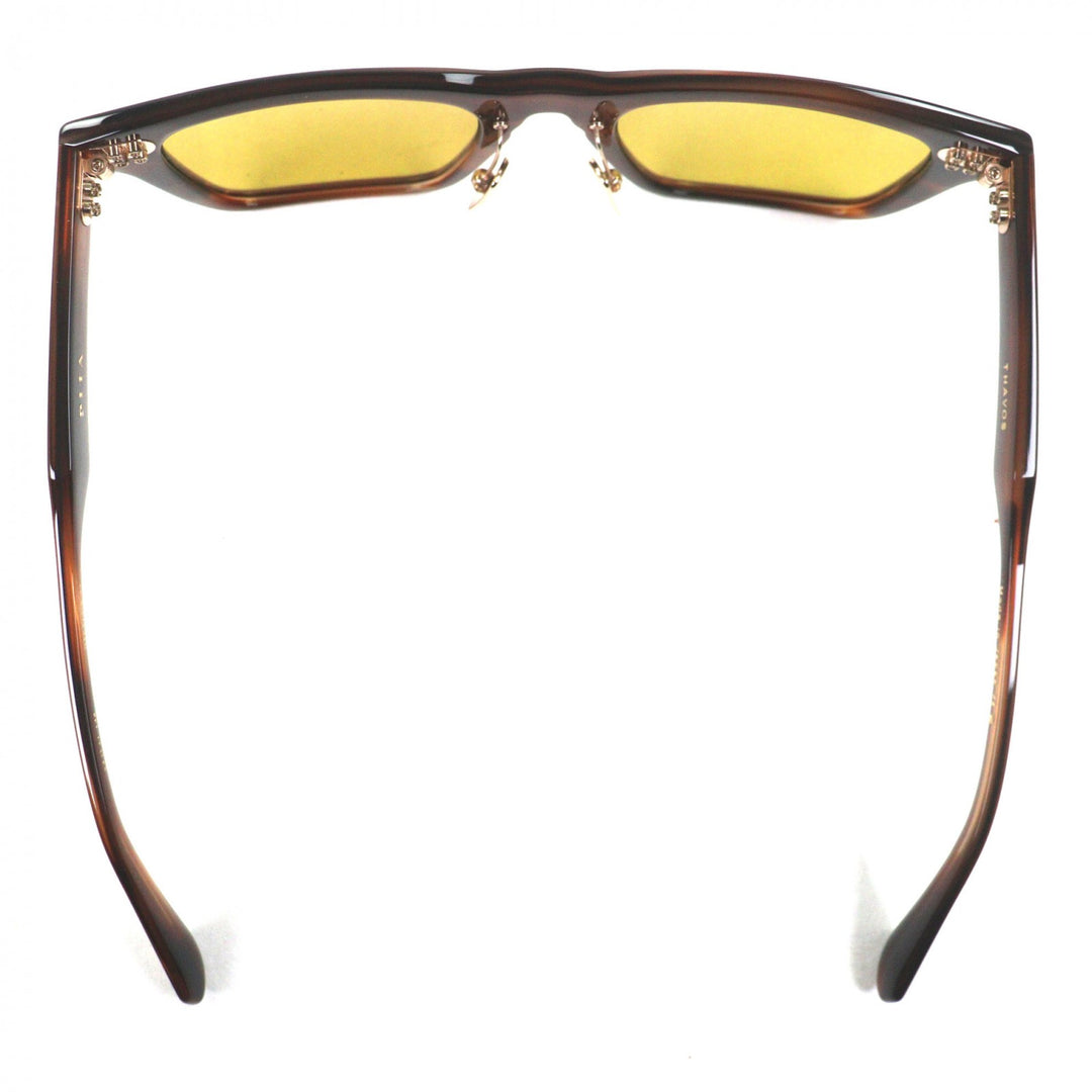 Excellent DITA sunglasses THAVOS Wellington Marble Clear brown mens DTS713