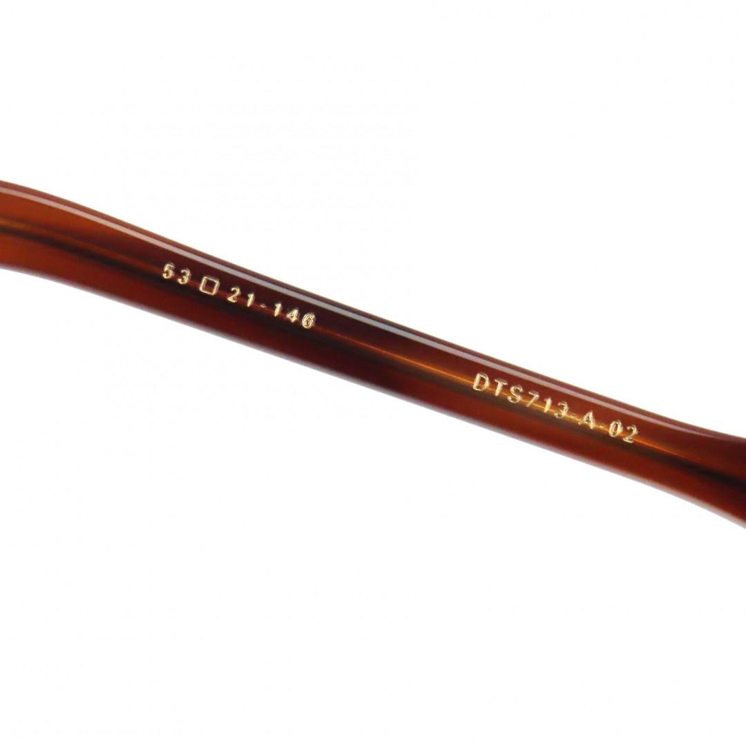 Excellent DITA sunglasses THAVOS Wellington Marble Clear brown mens DTS713