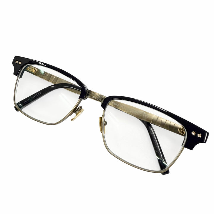 Great DITA Glasses STATESMAN THREE Thurmont Blow Dark navy ー mens DRX-2064
