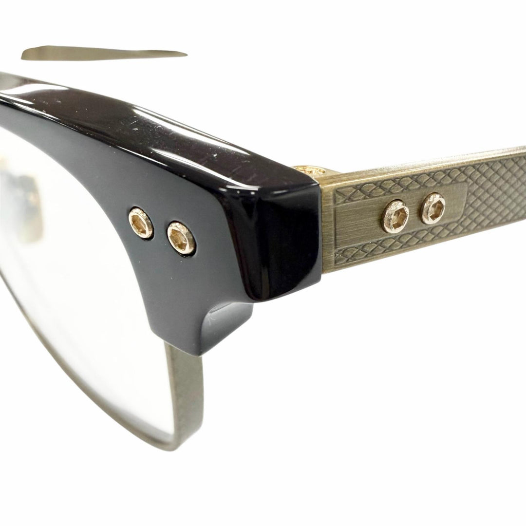 Great DITA Glasses STATESMAN THREE Thurmont Blow Dark navy ー mens DRX-2064