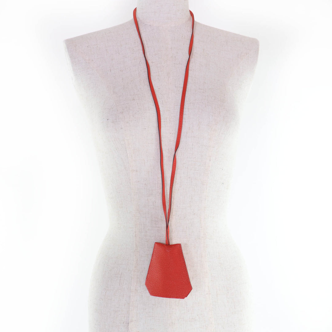 Great HERMES Necklace Clochette Necklace Shave Women