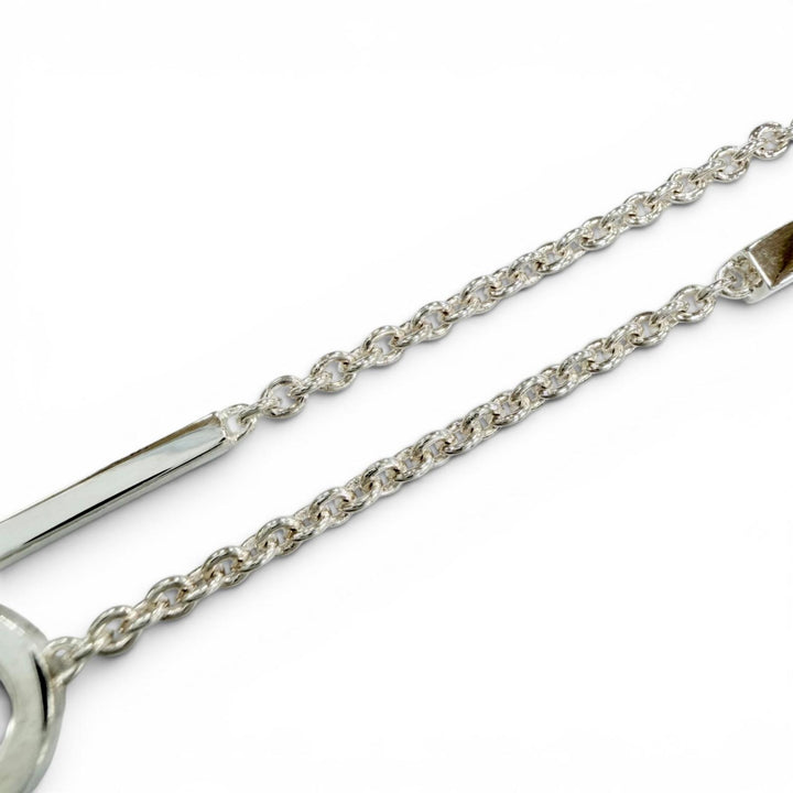 Great HERMES Necklace Ever Shane Dunkle Silver 925 Women