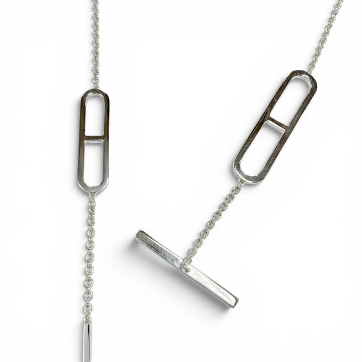 Great HERMES Necklace Ever Shane Dunkle Silver 925 Women