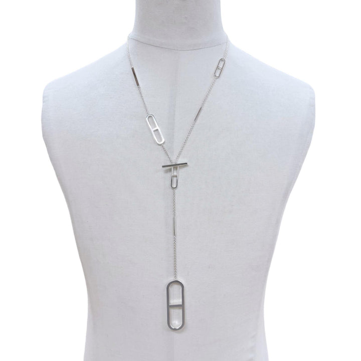 Great HERMES Necklace Ever Shane Dunkle Silver 925 Women