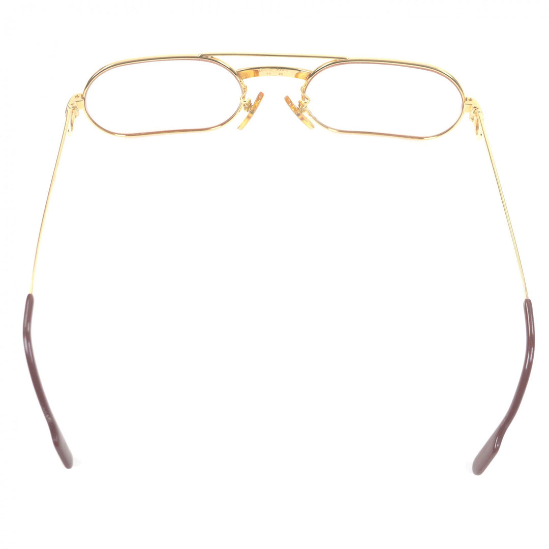 Very Good Cartier Glasses Trinity Two Bridges gold mens