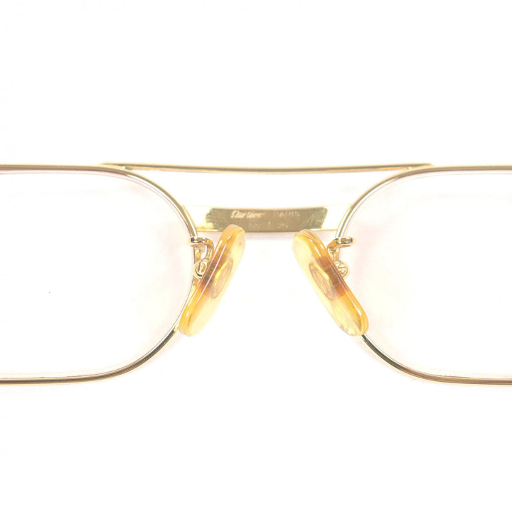 Very Good Cartier Glasses Trinity Two Bridges gold mens