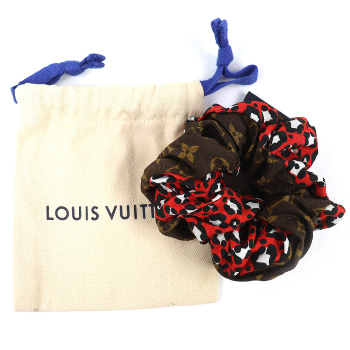 Great LOUIS VUITTON Chou Chou Be Mindful Monogram Leopard Pattern M77011