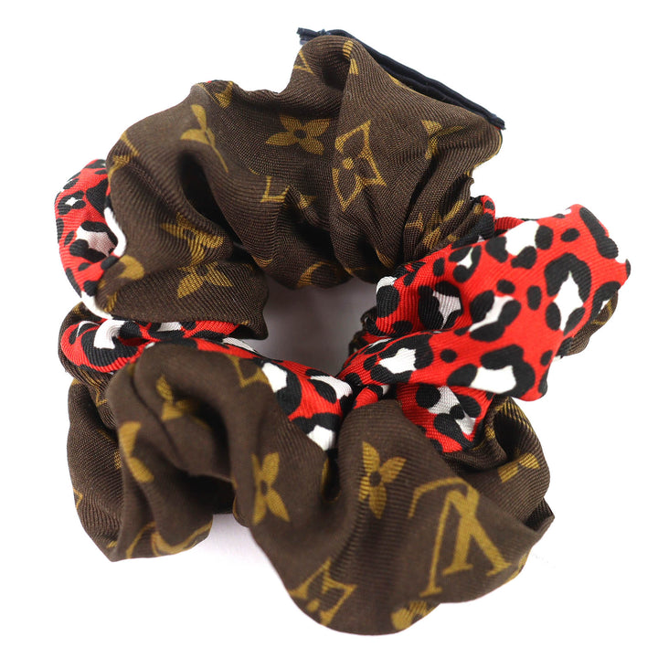 Great LOUIS VUITTON Chou Chou Be Mindful Monogram Leopard Pattern M77011