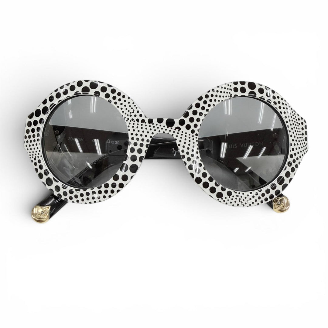 Great LOUIS VUITTON Yayoi Kusama sunglasses Waveron Dot Pattern Women Z0480W