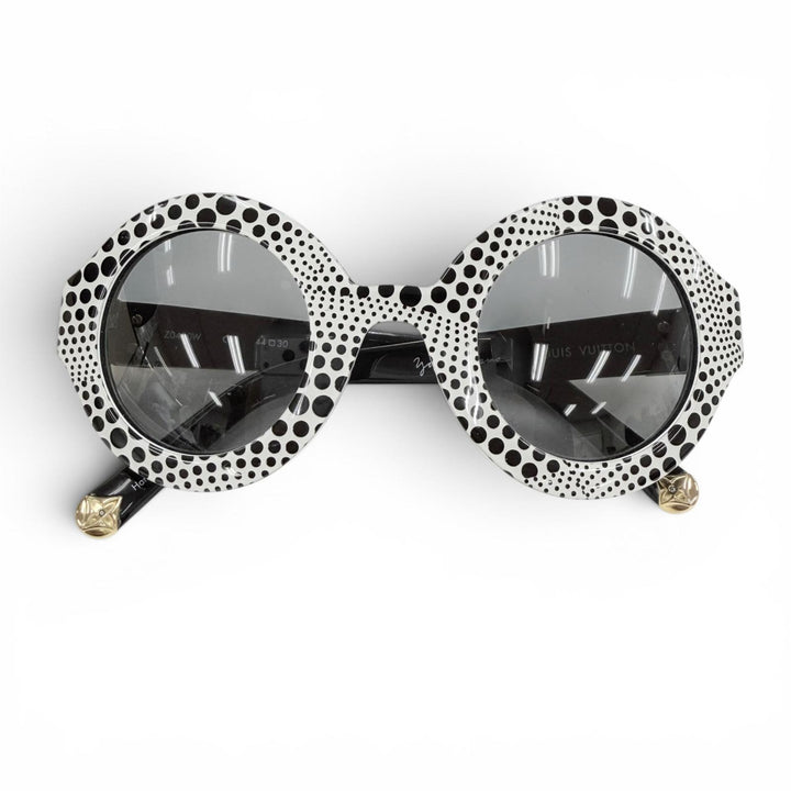 Great LOUIS VUITTON Yayoi Kusama sunglasses Waveron Dot Pattern Women Z0480W