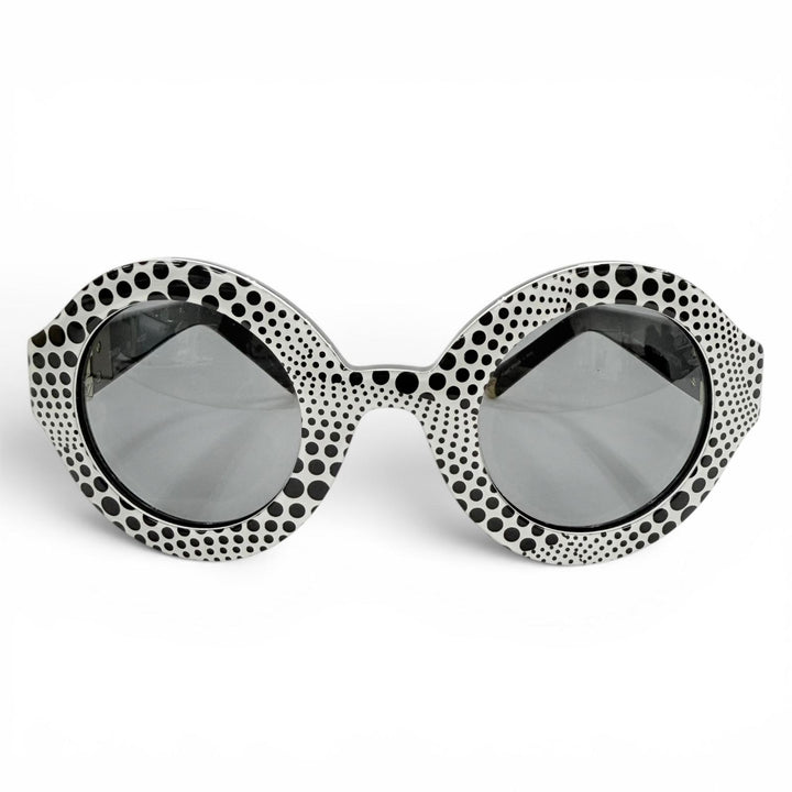 Great LOUIS VUITTON Yayoi Kusama sunglasses Waveron Dot Pattern Women Z0480W