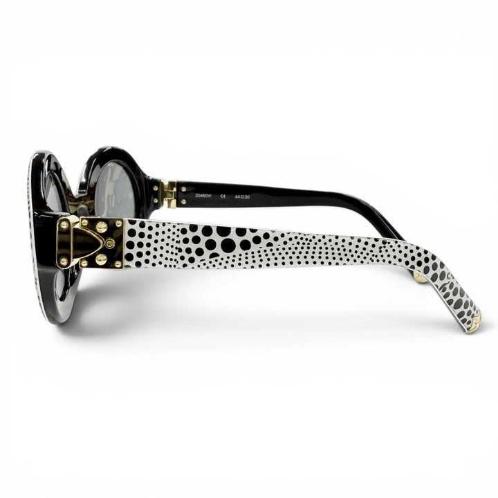 Great LOUIS VUITTON Yayoi Kusama sunglasses Waveron Dot Pattern Women Z0480W