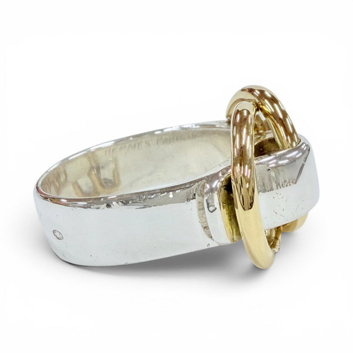Excellent HERMES Ring ring Duzanow Ring Silver 925 mens